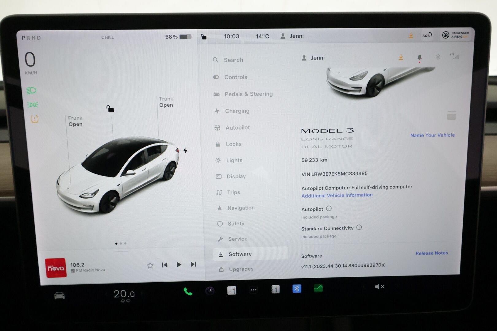 Tesla Model 3 2021 Long Range *Lämpöpumppu / Autopilot / Lasikatto / Premium Audio / Nahkasisusta / P.kamera* - Akku kuntotarkastettu SOH 93,8% / 1-om. Suomi-auto / 2x vanteet
