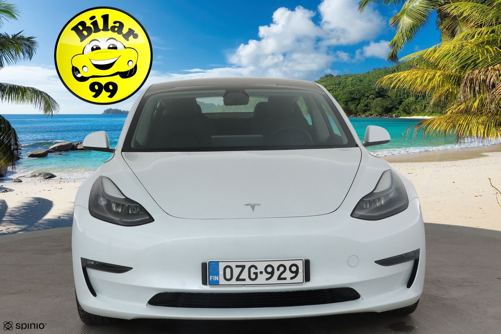 Tesla Model 3 2021 Long Range *Lämpöpumppu / Autopilot / Lasikatto / Premium Audio / Nahkasisusta / P.kamera* - Akku kuntotarkastettu SOH 93,8% / 1-om. Suomi-auto / 2x vanteet