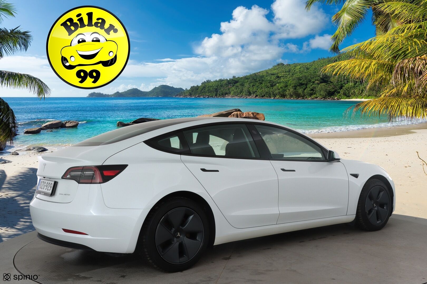Tesla Model 3 2021 Long Range *Lämpöpumppu / Autopilot / Lasikatto / Premium Audio / Nahkasisusta / P.kamera* - Akku kuntotarkastettu SOH 93,8% / 1-om. Suomi-auto / 2x vanteet