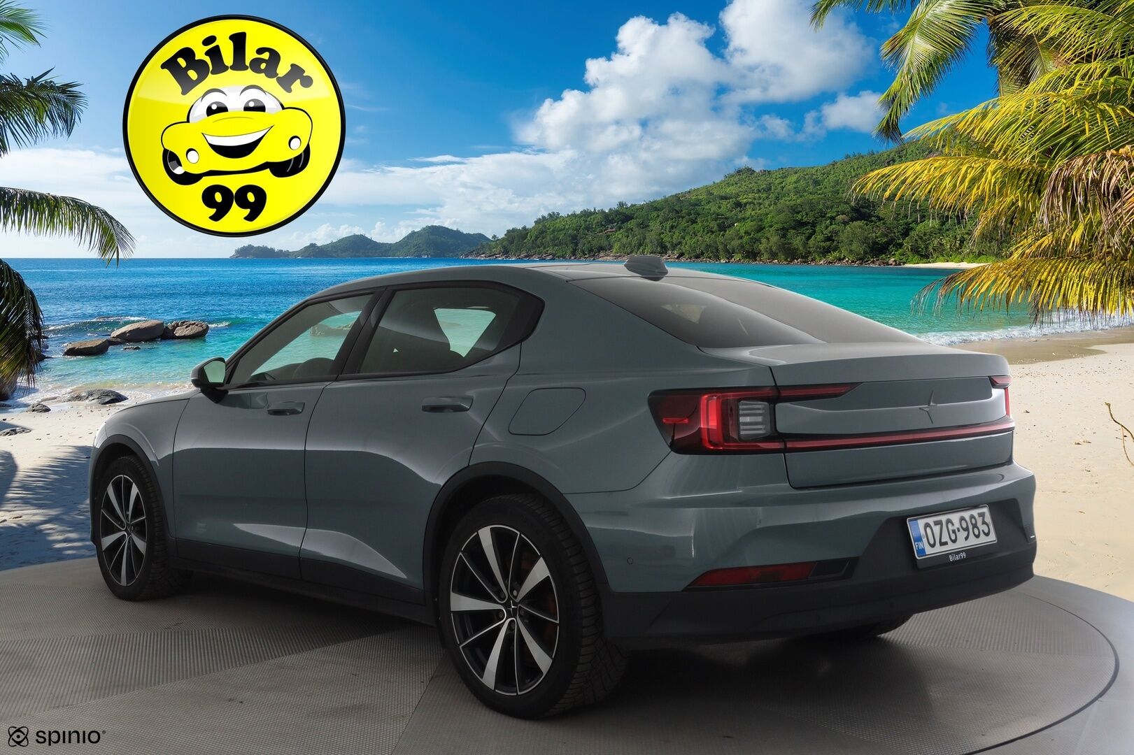 Polestar 2 2021 Launch Edition 300kW * ACC / H&K / Lasikatto / Pixel-LED / 360° / Sportpenkki Muistilla / Navi / Kaistavahti * - Akku kuntotarkastettu SoH 92% / 2x Latauskaapelit / Kahdet renkaat / Merkkihuollettu!