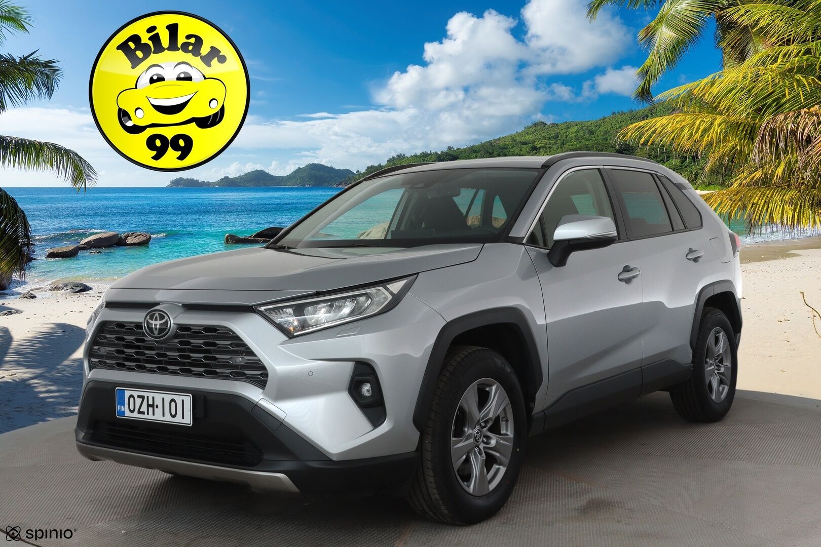 Toyota RAV4 2022 2,0 VVT-iE Active Multidrive S **Adapt.vakkari / P.kamera / Navi / Ratinlämmitin / KeylessGo / Sähköluukku / LED** - 3,99 % KORKOTARJOUS TÄHÄN AUTOON - Suomi-auto / Merkkihuollettu / Kahdet renkaat aluvanteilla / Tuulilasin lämmitin