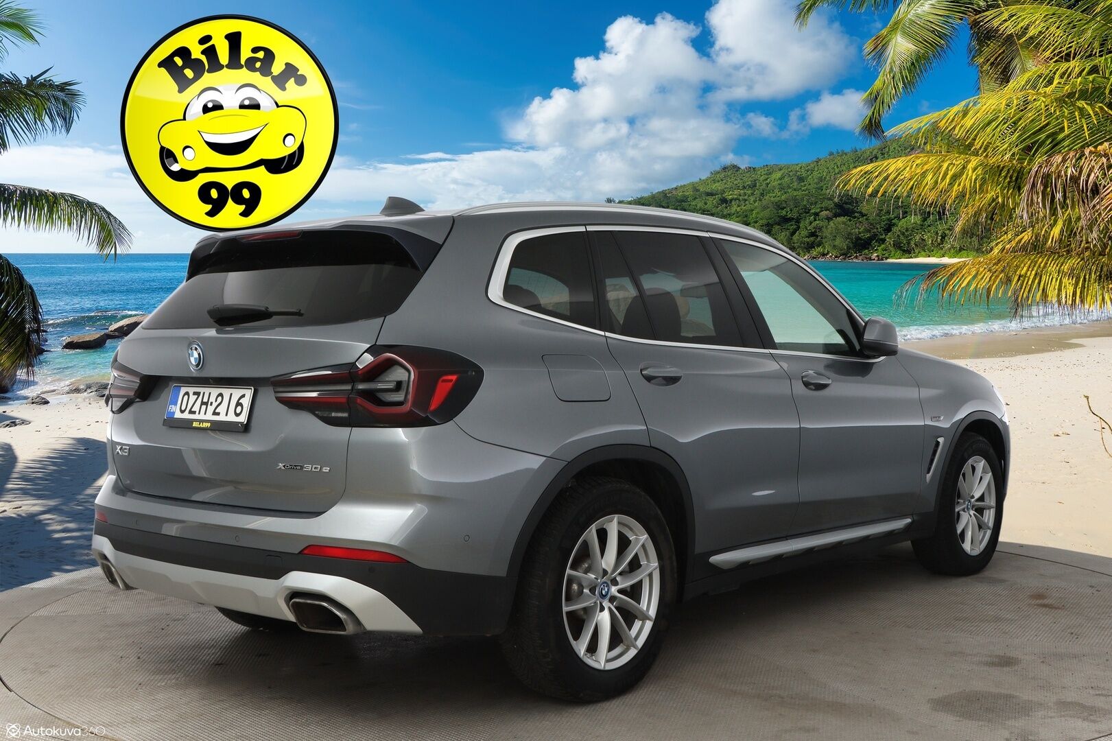 BMW X3 2022 G01 xDrive 30e A Charged Edition Facelift LCI - 3,99 % KORKOTARJOUS TÄHÄN AUTOON - 1Om Suomiauto / Vaalea Nahkasisusta / HiFi / HUD / Peruutuskamera / Professional Navi / Gesture Control / Adapt.LED / Hyvät varusteet!