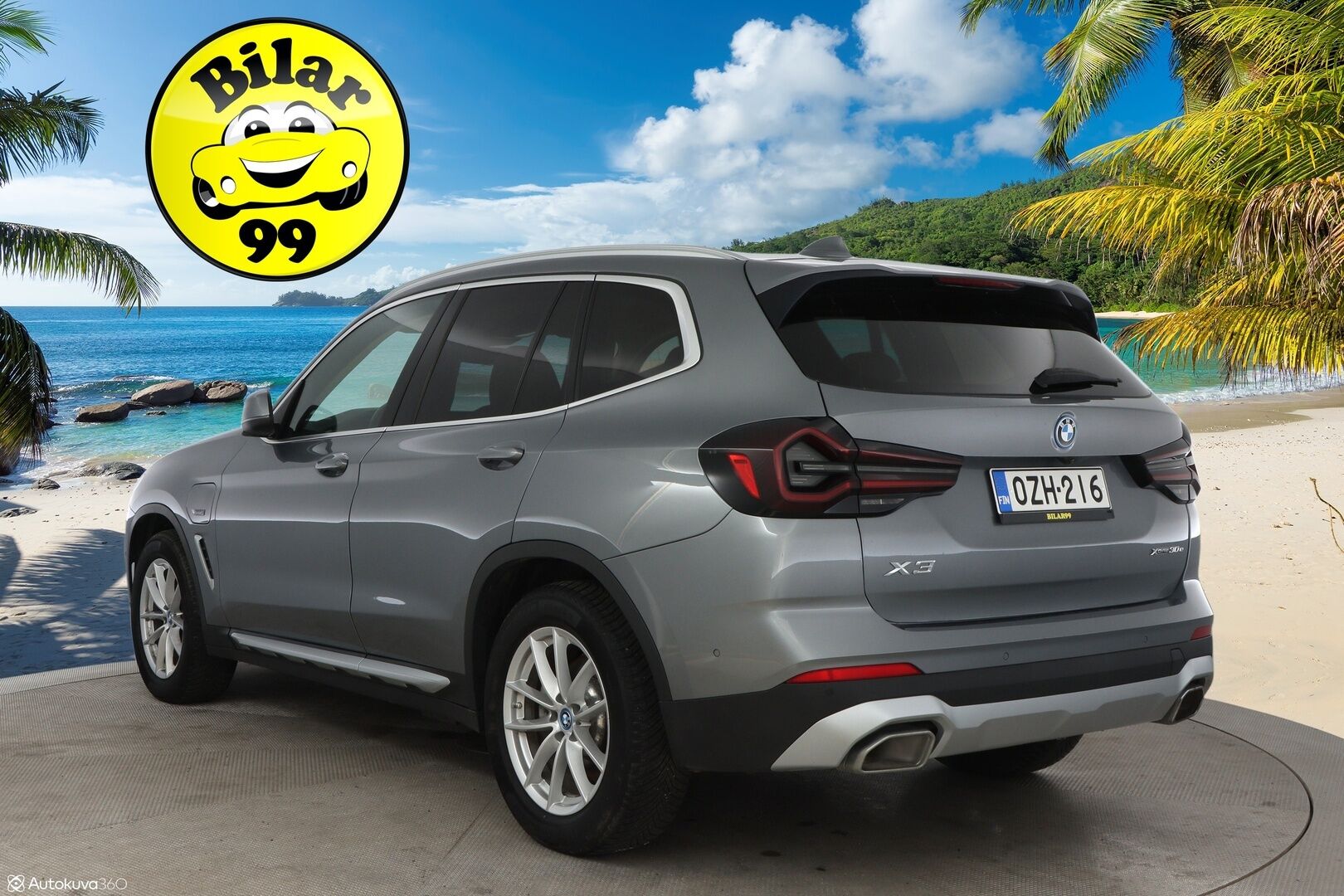 BMW X3 2022 G01 xDrive 30e A Charged Edition Facelift LCI - 3,99 % KORKOTARJOUS TÄHÄN AUTOON - 1Om Suomiauto / Vaalea Nahkasisusta / HiFi / HUD / Peruutuskamera / Professional Navi / Gesture Control / Adapt.LED / Hyvät varusteet!