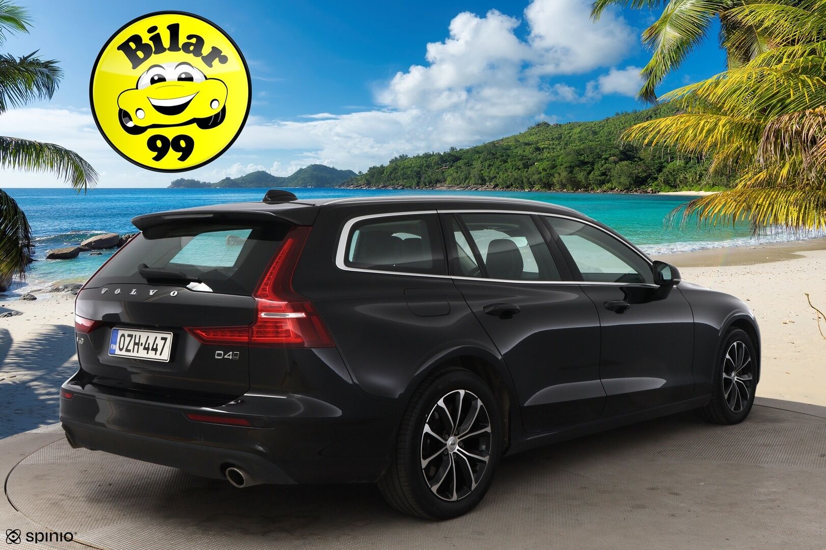 Volvo V60 2019 D4 AWD Momentum aut - Webasto / Adapt.Vakkari / Vetokoukku / Peruutuskamera / Full LED / Puolinahkasisusta / Ratinlämmitys / Juuri tullut Tampereelle!
