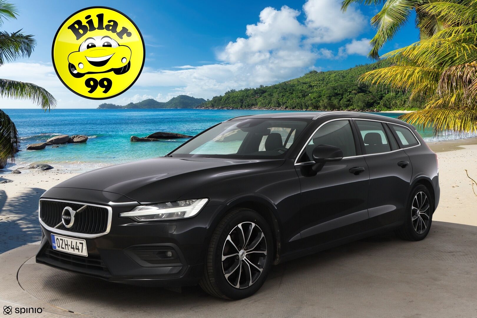Volvo V60 2019 D4 AWD Momentum aut - Webasto / Adapt.Vakkari / Vetokoukku / Peruutuskamera / Full LED / Puolinahkasisusta / Ratinlämmitys / Juuri tullut Tampereelle!
