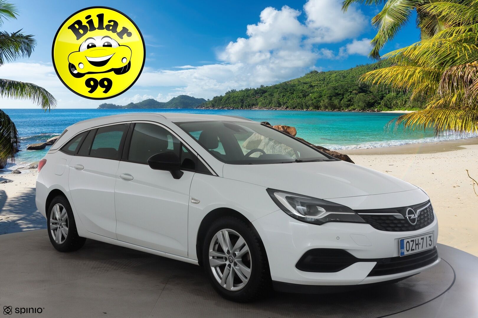 Opel Astra 2022 Sports Tourer Classic Innovation 145 Turbo A * Keyless / LUX LED / P.Kamera / Sisätilanlämmitin / Koukku / Kaistavahti * - Suomi-auto / Kahdet renkaat