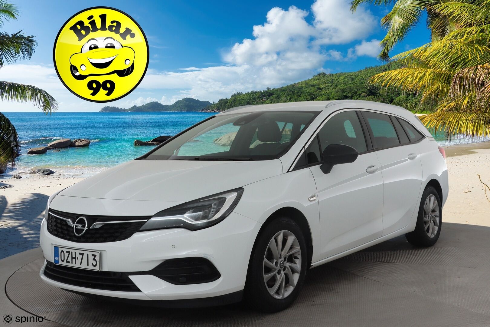 Opel Astra 2022 Sports Tourer Classic Innovation 145 Turbo A * Keyless / LUX LED / P.Kamera / Sisätilanlämmitin / Koukku / Kaistavahti * - Suomi-auto / Kahdet hyvät renkaat vanteilla - HULLUT VÄLIPÄIVÄT KORKOTARJOUS 2,49%