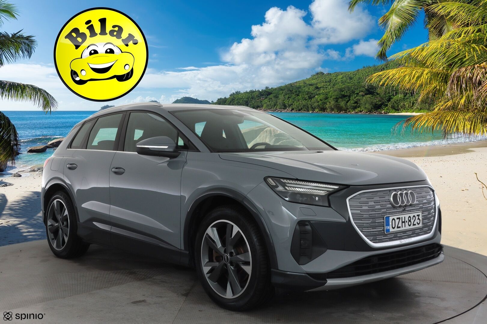 Audi Q4 e-tron 2022 50 e-tron quattro - | ACC | ILP | Matrix-LED | P.Kamera | Sporttipenkit | Apple&Android | 1.Om Suomi-Auto | Kahdet Renkaat | Koti&Kauppalaturi |