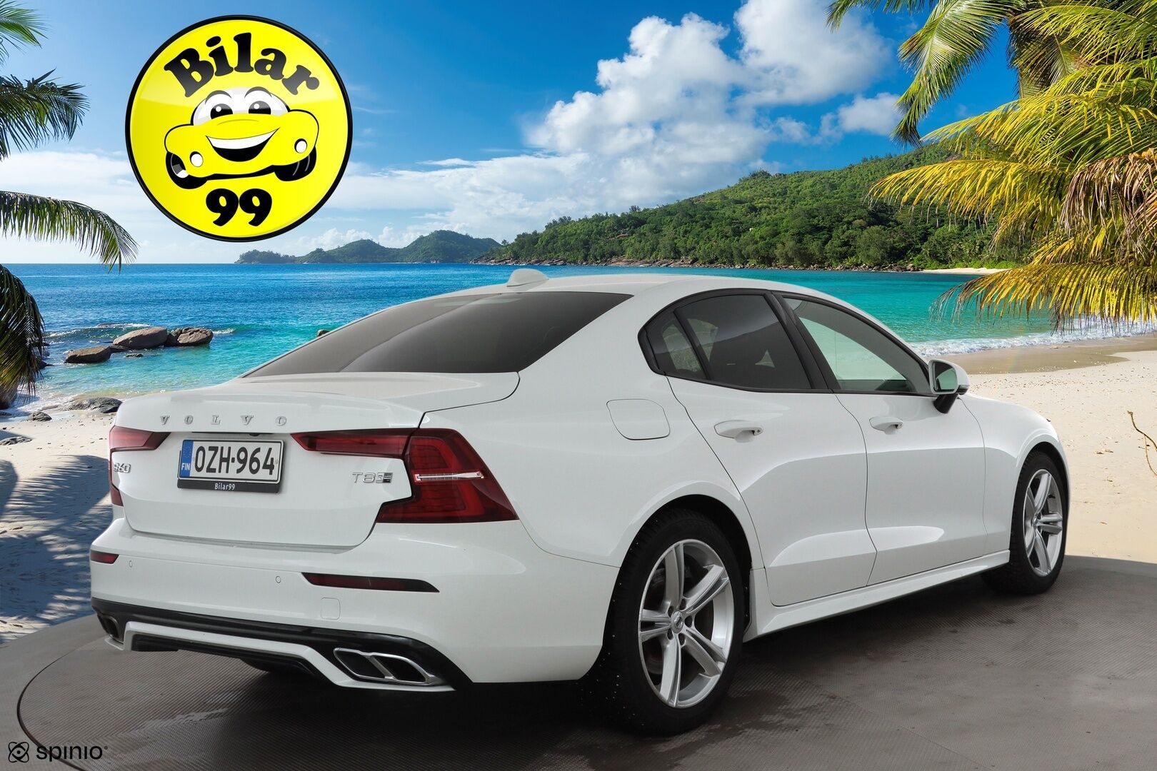 Volvo S60 2020 T8 TwE AWD Business R-Design aut * Webasto / Koukku / H&K / Panorama / ACC / Full-LED / 360° / Sportpenkki Muistilla * - Kahdet renkaat - HULLU BLACKWEEK KORKOTARJOUS 2,49%