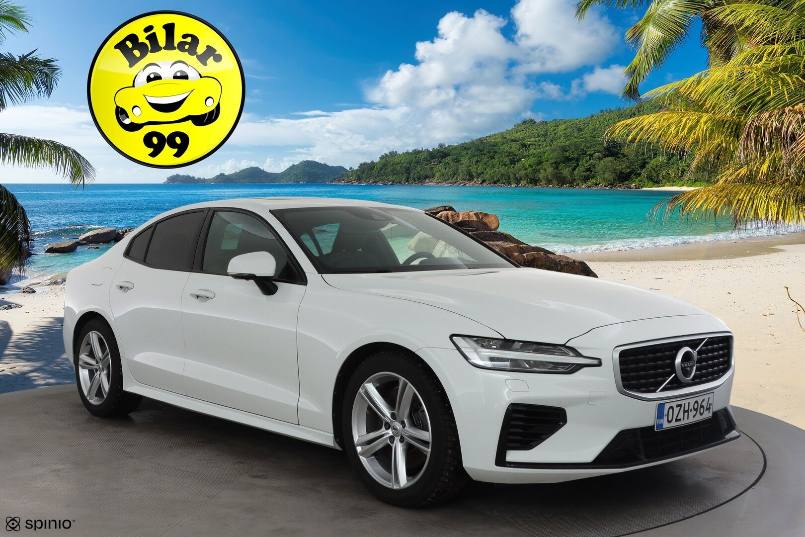 Volvo S60 2020 T8 TwE AWD Business R-Design aut * Webasto / Koukku / H&K / Panorama / ACC / Full-LED / 360° / Sportpenkki Muistilla * - Kahdet renkaat - HULLU BLACKWEEK KORKOTARJOUS 2,49%