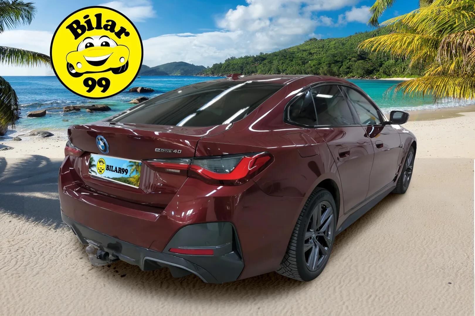 BMW i4 2022 eDrive40 Super Charged *ACC / M Penkit / Koukku / 360° / HUD / Harman/Kardon* - 1.om Suomi-auto / Laser / Kattoluukku / 2x vanteet - HULLUT AVAJAISHULINAT KORKOTARJOUS 3,29 %