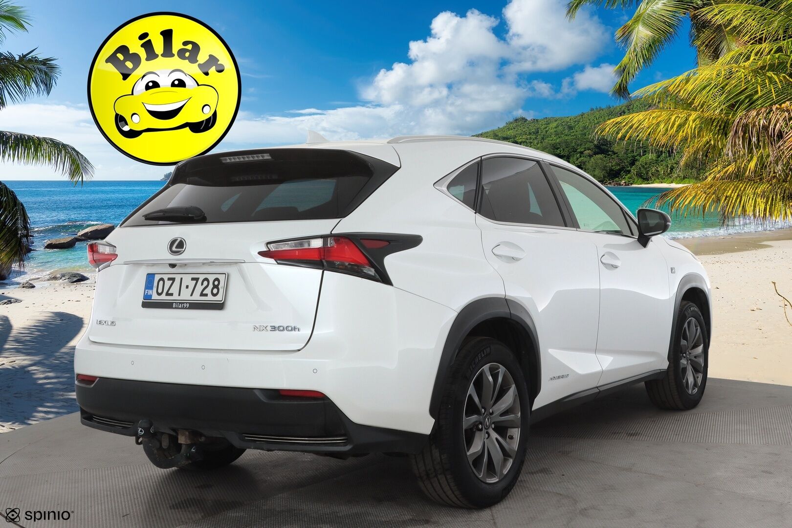 Lexus NX 2015 300h Hybrid A AWD F Sport - | ACC | Sähkönahat | P.kamera | Koukku | Lohko + sisälämmitin | LED | Keyless | Lämm. sähkösäätöinen ratti | BT | 2x renkaat aluin | 