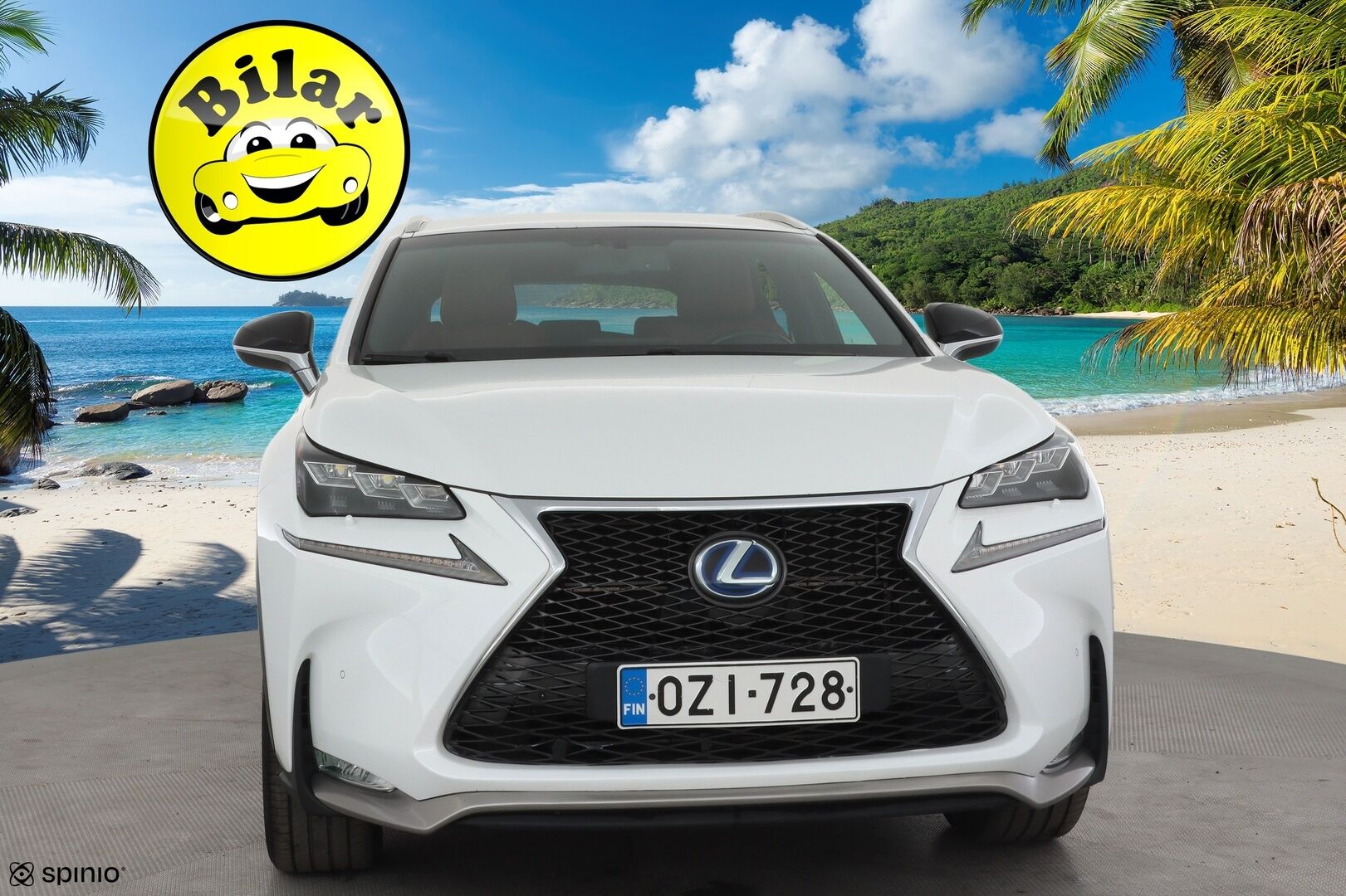 Lexus NX 2015 300h Hybrid A AWD F Sport - | ACC | Sähkönahat | P.kamera | Koukku | Lohko + sisälämmitin | LED | Keyless | Lämm. sähkösäätöinen ratti | BT | 2x renkaat aluin | 