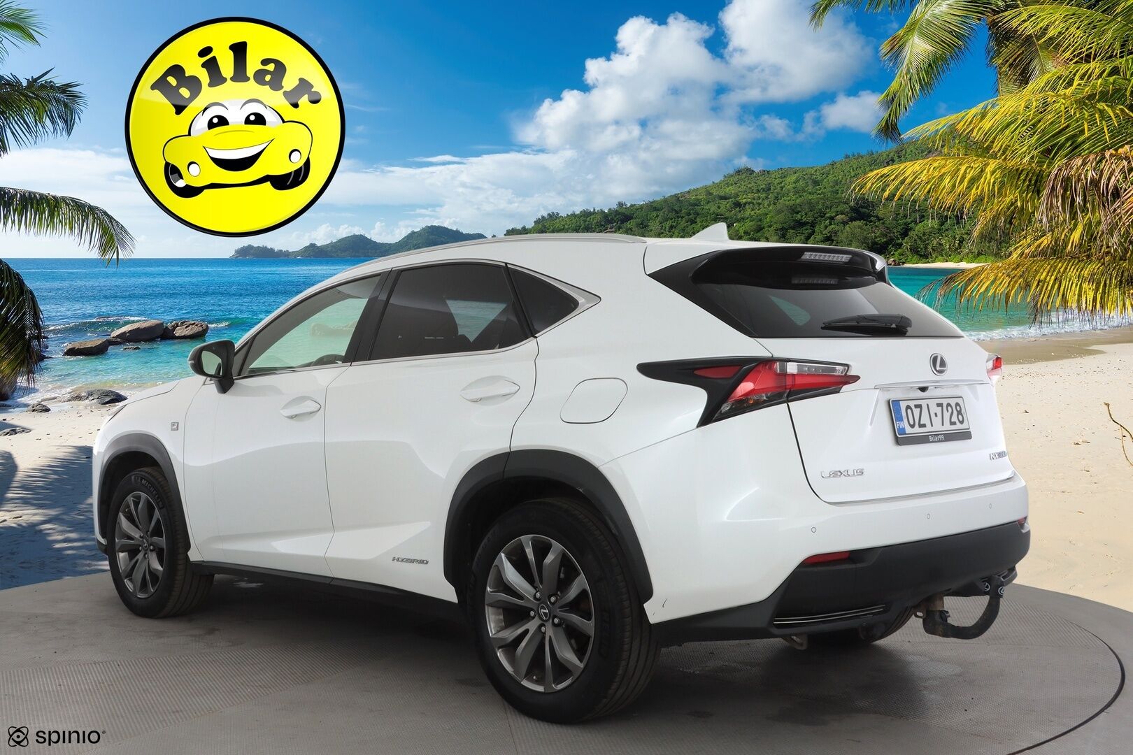 Lexus NX 2015 300h Hybrid A AWD F Sport - | ACC | Sähkönahat | P.kamera | Koukku | Lohko + sisälämmitin | LED | Keyless | Lämm. sähkösäätöinen ratti | BT | 2x renkaat aluin | 