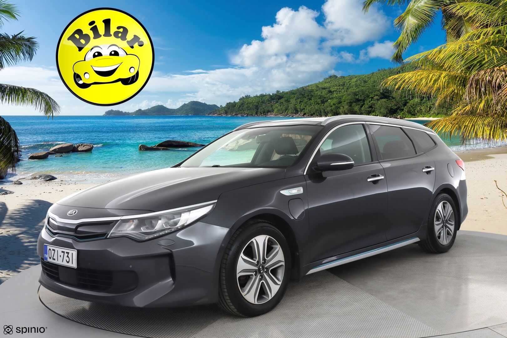 Kia Optima 2018 2,0 GDI PHEV Business Luxury SW A/T - | Panorama | Muistipenkki | Ilmastoidut etu-istuimet | ACC | BLIS | Navi | Harman & Kardon | Koukku | 360-kamera | Apple&Android | Keylessgo | 
