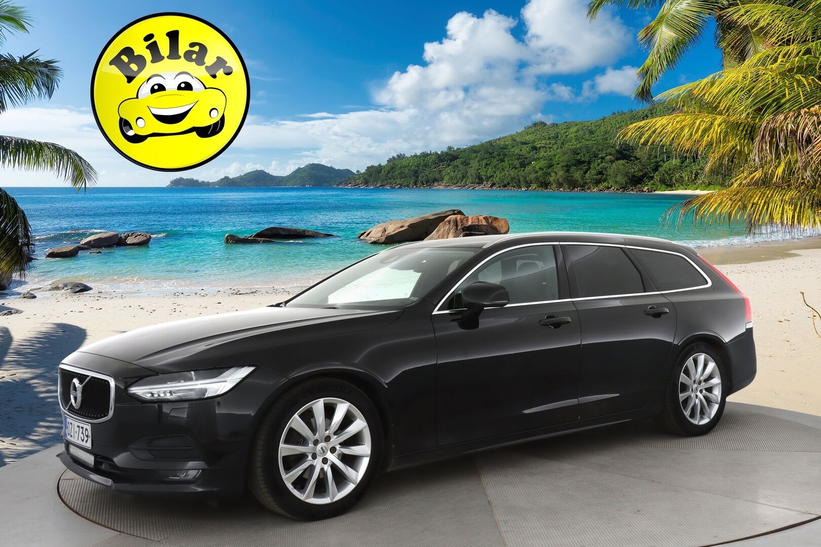 Volvo V90 2019 D4 AWD Momentum aut - | ACC | Webasto | Digimittaristo | Nahkasisusta | Vetokoukku | Pilot Assist | Keyless | Tutkat | LED | Ratinlämmitin | Comfort Istuimet | VOC | 2X Renkaat & Vanteet |