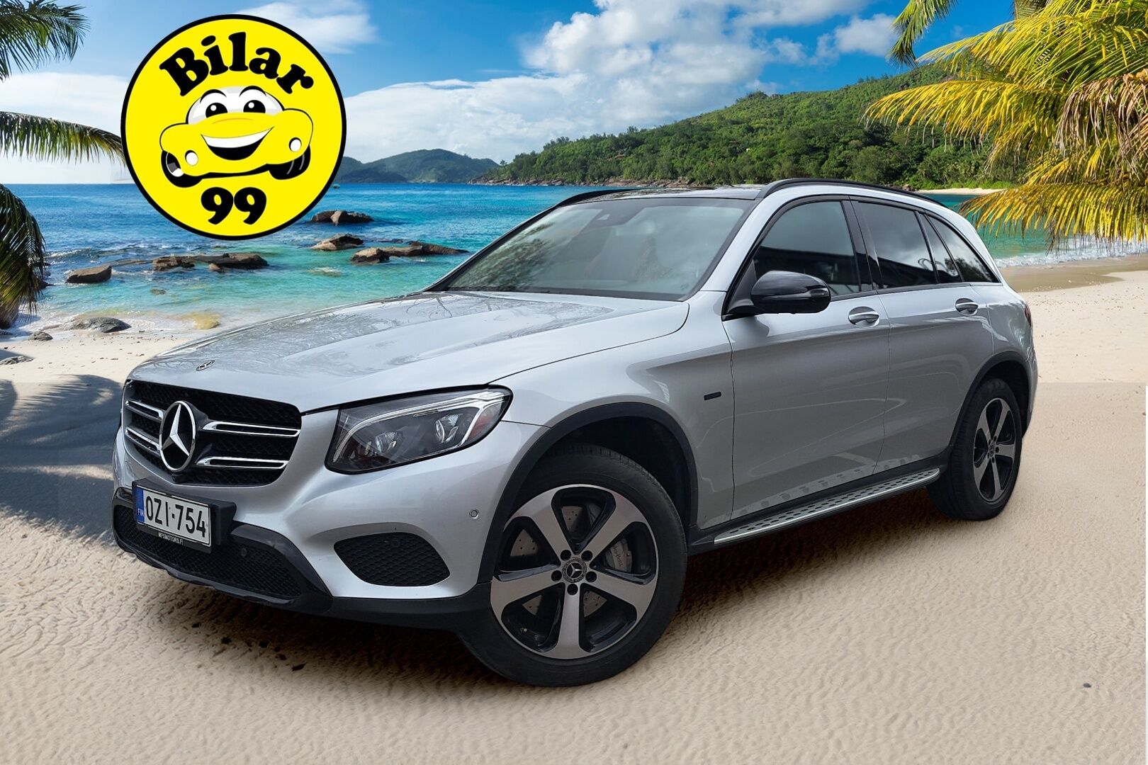 Mercedes-Benz GLC 2018 350 e 4MATIC **Burmeister / Alletaittuva koukku / Muistipenkit / Panorama / Navi** - **Huollettu ja hyvin pidetty / Kahdet hyvät renkaat aluvanteilla**