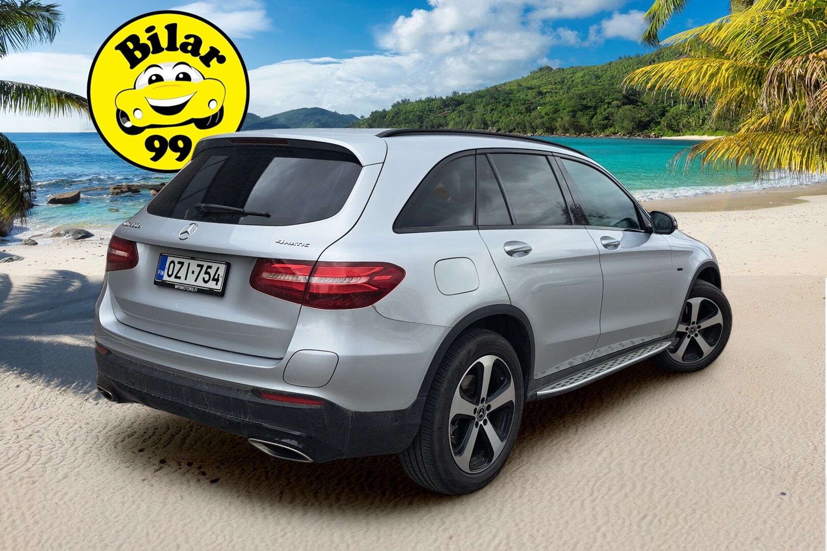 Mercedes-Benz GLC 2018 350 e 4MATIC **Burmeister / Alletaittuva koukku / Muistipenkit / Panorama / Navi** - **Huollettu ja hyvin pidetty / Kahdet hyvät renkaat aluvanteilla**