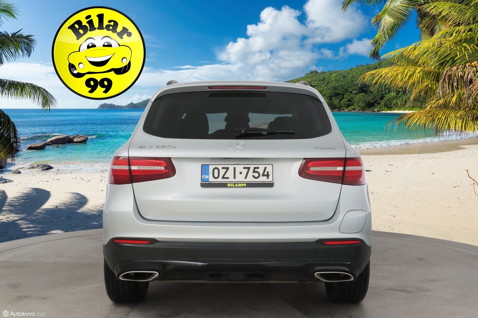 Mercedes-Benz GLC 2018 350 e 4MATIC **Burmeister / Alletaittuva koukku / Muistipenkit / Panorama / Navi** - **Huollettu ja hyvin pidetty / Kahdet hyvät renkaat aluvanteilla**