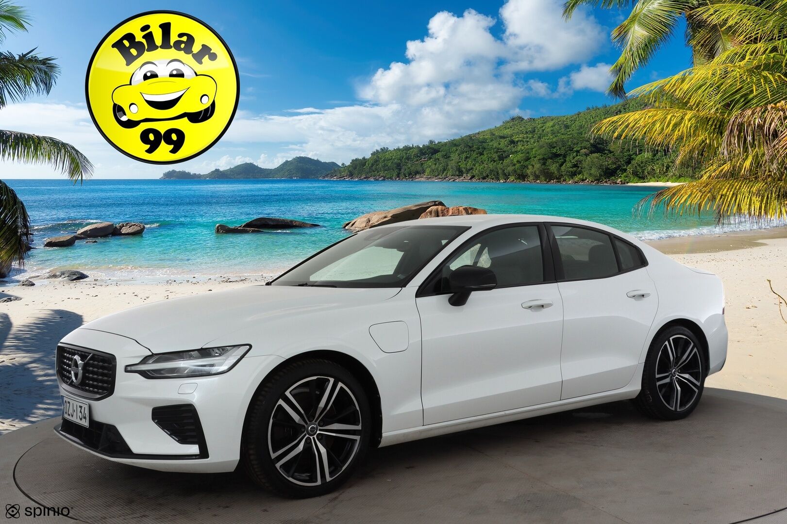 Volvo S60 2022 T8 AWD Long Range High Performance R-Design Edition aut * ACC / P.kamera / Full LED / Navi / Koukku / Muistipenkki * - 1.Om Suomi-auto / Akku kuntotarkastettu / Kahdet renkaat aluvanteilla / Merkkihuollettu