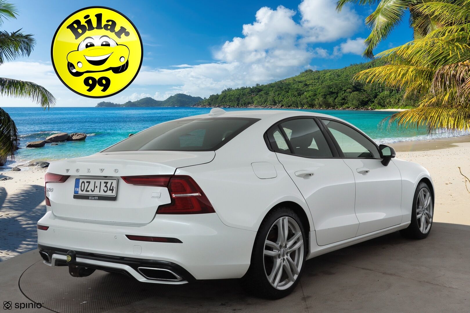 Volvo S60 2022 T8 AWD Long Range High Performance R-Design Edition aut * ACC / P.kamera / Full LED / Navi / Koukku / Muistipenkki * - 1.Om Suomi-auto / Akku kuntotarkastettu / Kahdet renkaat aluvanteilla / Merkkihuollettu - HULLUT AVAJAISHULINAT KORKOTARJOUS 3,29 %