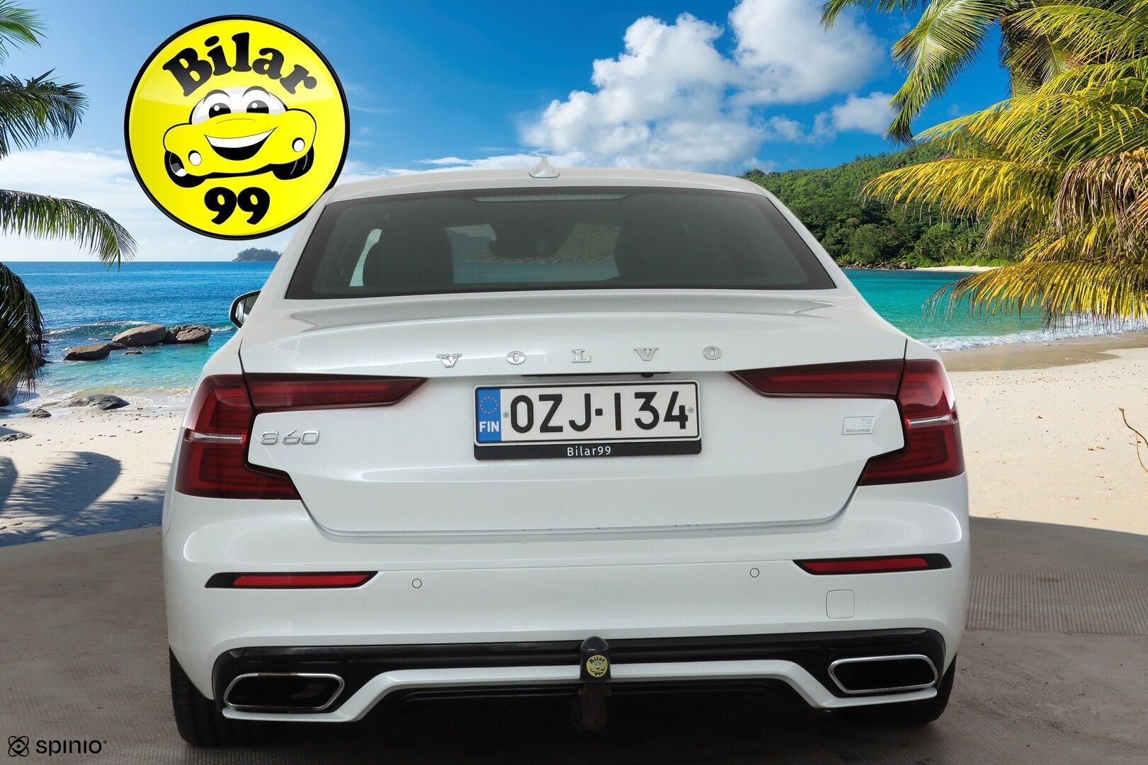 Volvo S60 2022 T8 AWD Long Range High Performance R-Design Edition aut * ACC / P.kamera / Full LED / Navi / Koukku / Muistipenkki * - 1.Om Suomi-auto / Akku kuntotarkastettu / Kahdet renkaat aluvanteilla / Merkkihuollettu - HULLUT AVAJAISHULINAT KORKOTARJOUS 3,29 %