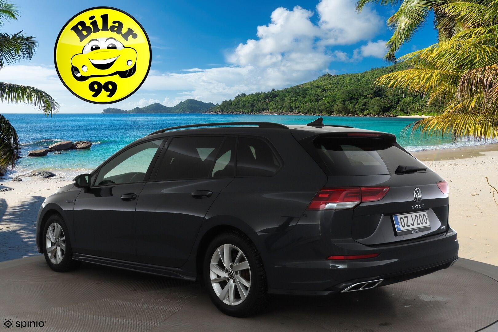 Volkswagen Golf 2022 Variant R-Line 1,5 eTSI 110 kW (MHEV) DSG-automaatti`*Adapt.vakkari / Webasto / 1om. Suomi-auto / Digimittaristo* - Kahdet renkaat / Merkkihuollettu