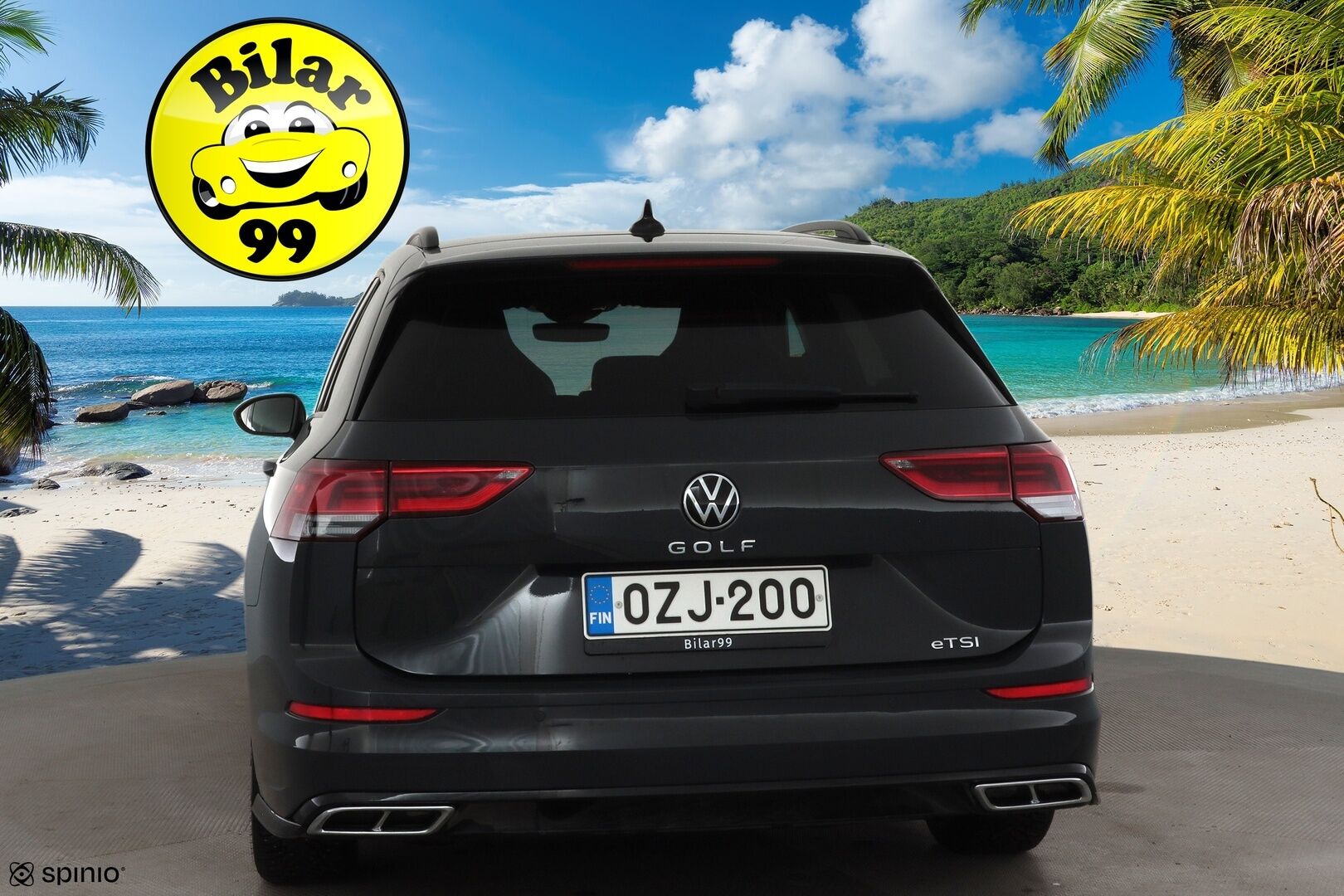 Volkswagen Golf 2022 Variant R-Line 1,5 eTSI 110 kW (MHEV) DSG-automaatti`*Adapt.vakkari / Webasto / 1om. Suomi-auto / Digimittaristo* - Kahdet renkaat / Merkkihuollettu