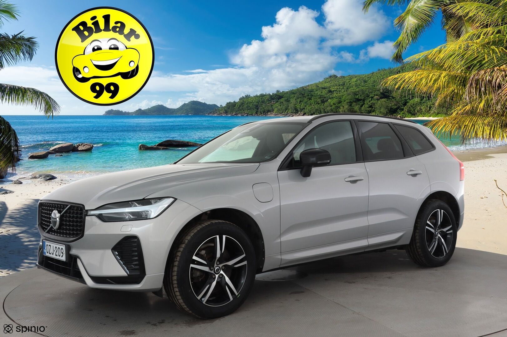 Volvo XC60 2022 T8 AWD Long Range High Performance R-Design Edition aut * ACC / Webasto / Muistipenkki / Koukku / Full LED * - Panorama / 1.Om Suomi-auto / Kahdet renkaat aluvanteilla / Merkkihuollettu