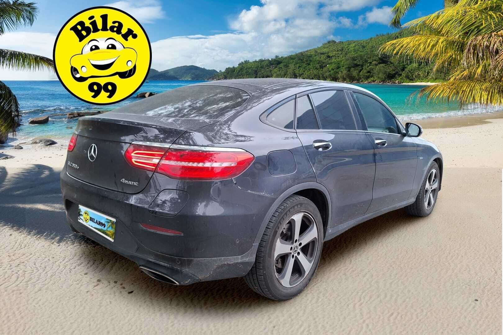 Mercedes-Benz GLC 2017 350 e Coupé 4Matic A Premium Business - | Burmester | DTR+Q | 360° | Nahkasisusta | Muistipenkit | HUD | Ambient-light | Keyless Go | Airmatic |