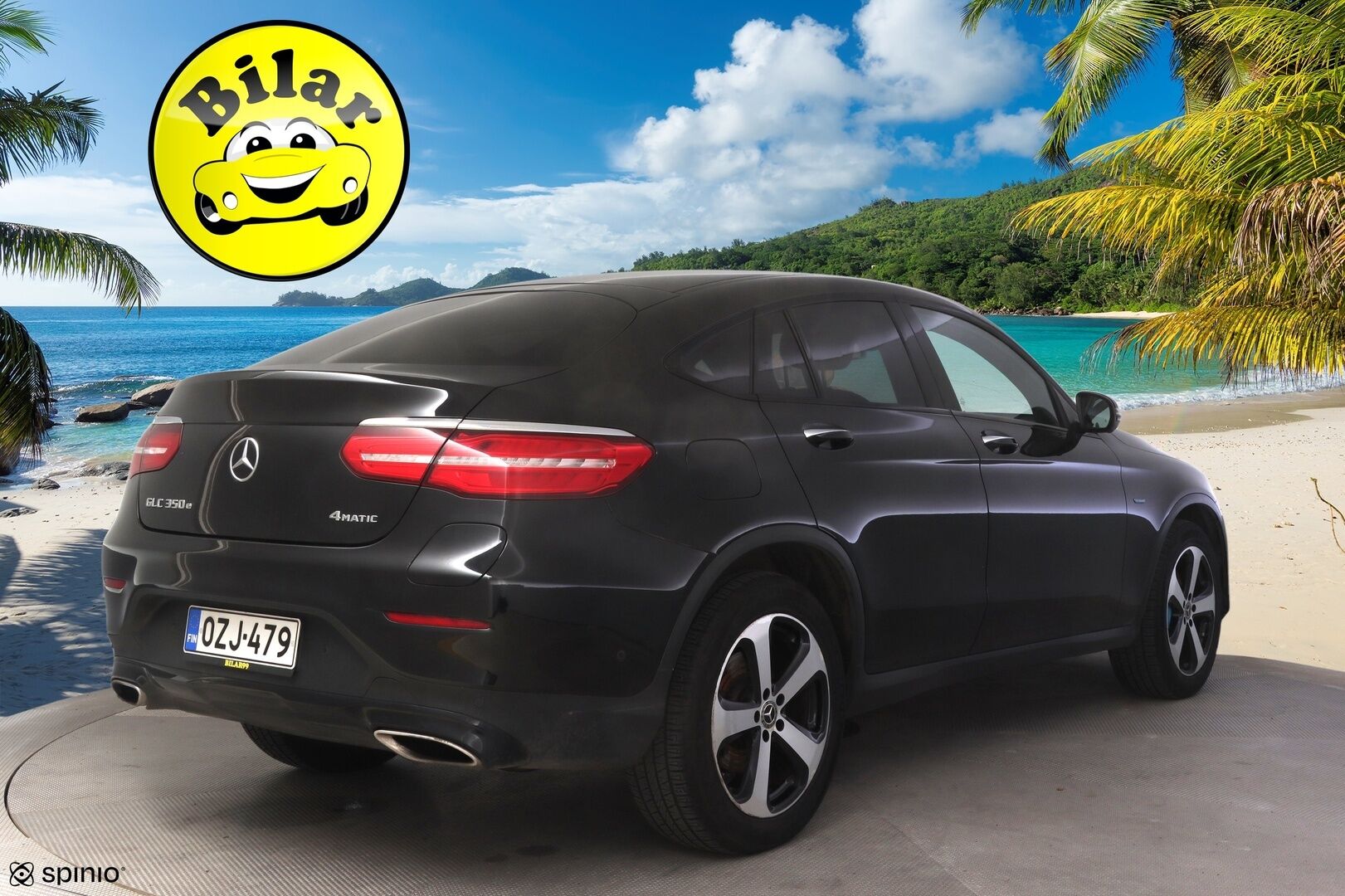 Mercedes-Benz GLC 2017 GLC 350 e 4MATIC Viistoperä (AB) 5ov 1991cm3 A - | Burmester | DTR+Q | 360° | Nahkasisusta | Muistipenkit | HUD | Ambient-light | Keyless Go | Airmatic |