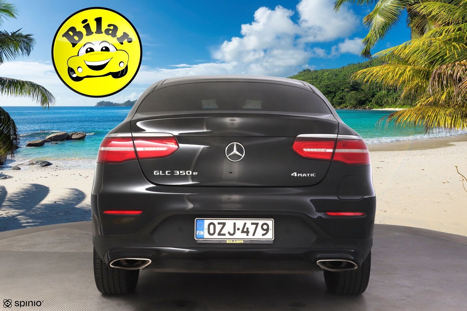 Mercedes-Benz GLC 2017 GLC 350 e 4MATIC Viistoperä (AB) 5ov 1991cm3 A - | Burmester | DTR+Q | 360° | Nahkasisusta | Muistipenkit | HUD | Ambient-light | Keyless Go | Airmatic |