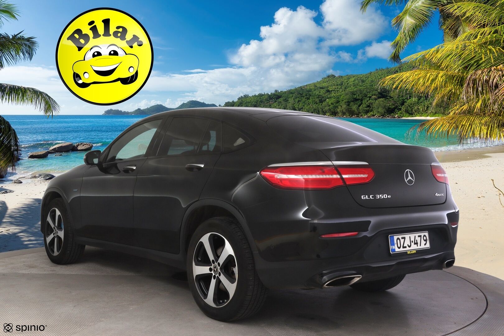 Mercedes-Benz GLC 2017 GLC 350 e 4MATIC Viistoperä (AB) 5ov 1991cm3 A - | Burmester | DTR+Q | 360° | Nahkasisusta | Muistipenkit | HUD | Ambient-light | Keyless Go | Airmatic |