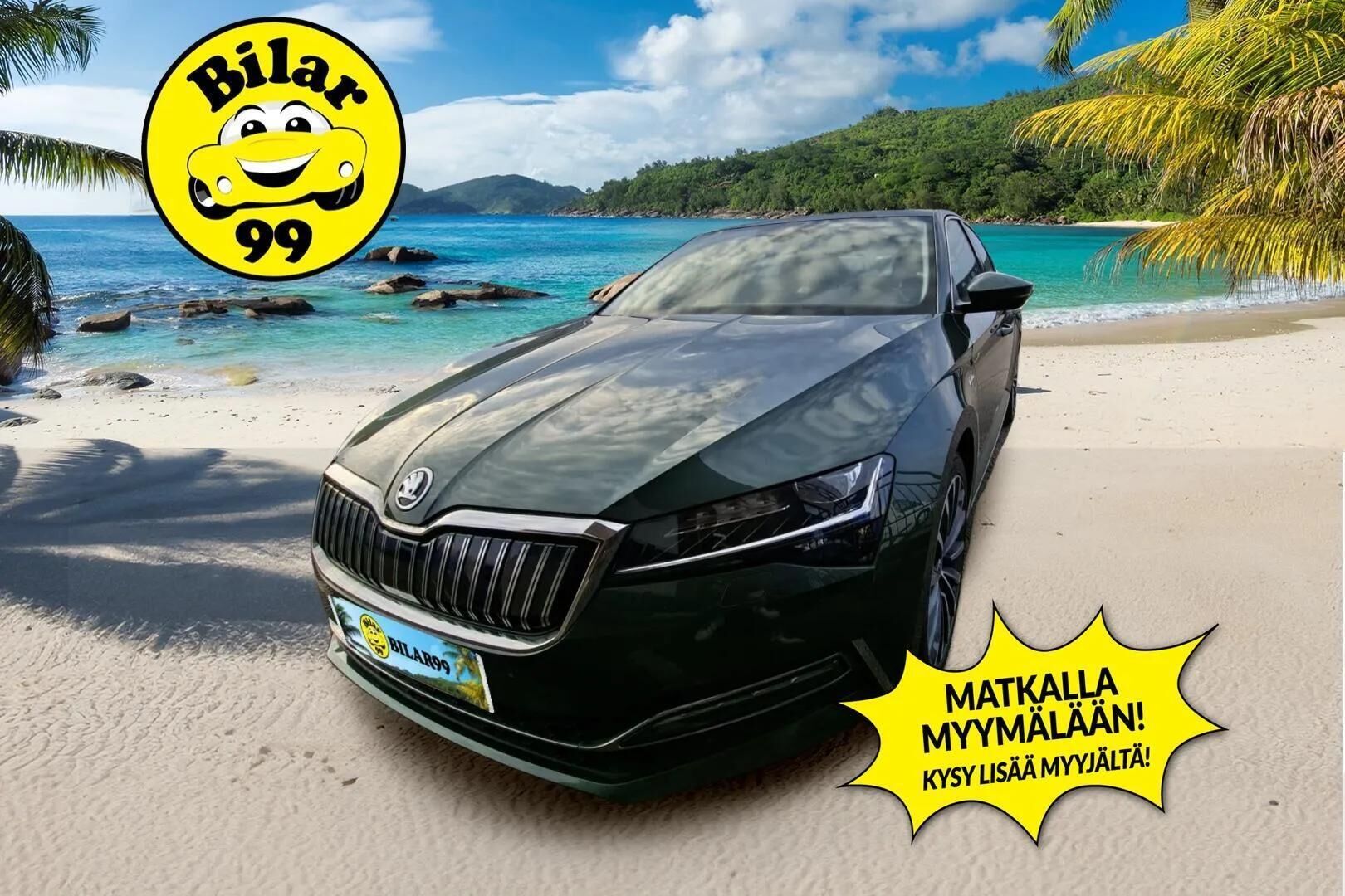 Skoda Superb 2020 1,4 TSI ACT L&K DSG Autom. * ACC / Webasto / Vetokoukku / Matrix LED / Digimittaristo / P.Kamera / Muistinahat * - Keyless / Navi / SmartLink / 2X Renkaat & Vanteet
