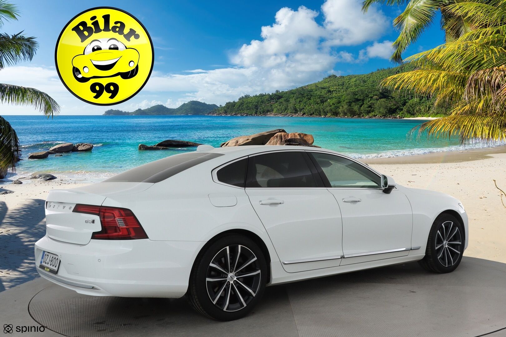 Volvo S90 2022 B5 AWD D-MHEV Business Inscription aut **Webasto / Koukku / Adapt.Vakkari / LED / P.kamera / Sporttinahat Muistilla** - 3,99 % KORKOTARJOUS TÄHÄN AUTOON - 1-om Suomi-auto / Kahdet Renkaat / Merkkihuollettu!