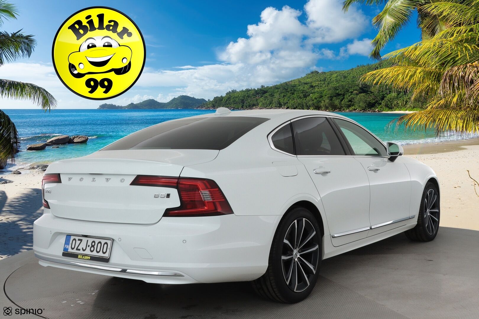 Volvo S90 2022 B5 AWD D-MHEV Business Inscription aut **Webasto / Koukku / Adapt.Vakkari / LED / P.kamera / Sporttinahat Muistilla** - 3,99 % KORKOTARJOUS TÄHÄN AUTOON - 1-om Suomi-auto / Kahdet Renkaat / Merkkihuollettu!