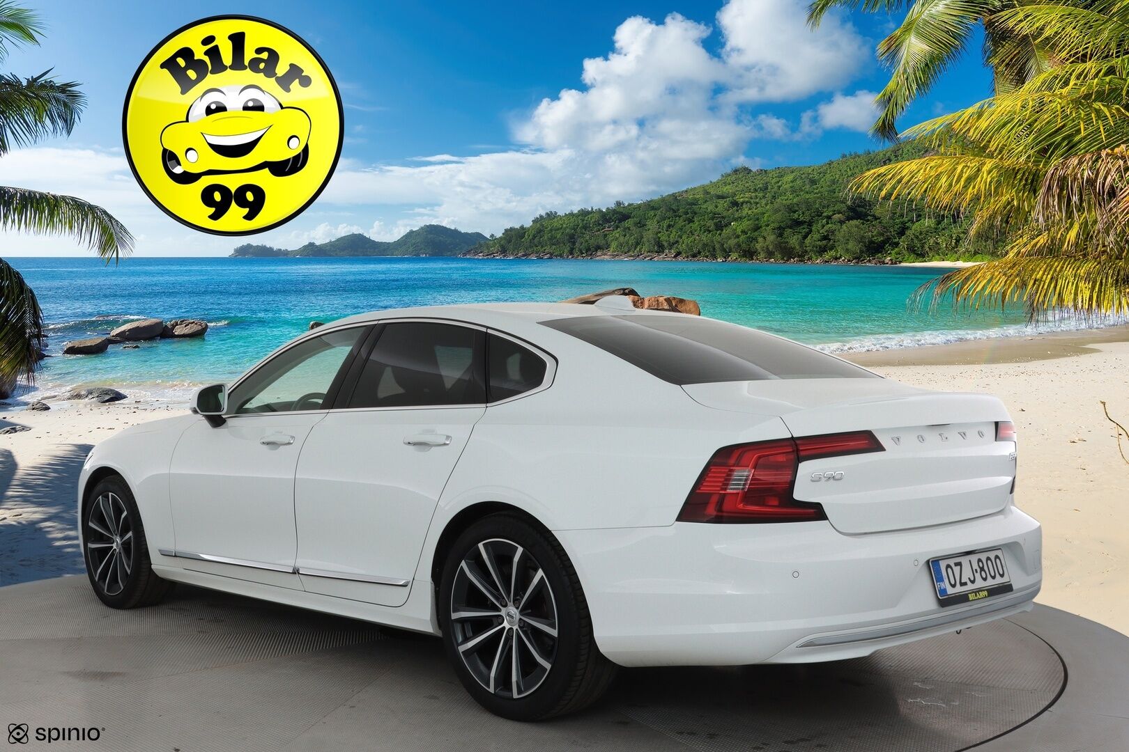 Volvo S90 2022 B5 AWD D-MHEV Business Inscription aut **Webasto / Koukku / Adapt.Vakkari / LED / P.kamera / Sporttinahat Muistilla** - 3,99 % KORKOTARJOUS TÄHÄN AUTOON - 1-om Suomi-auto / Kahdet Renkaat / Merkkihuollettu!