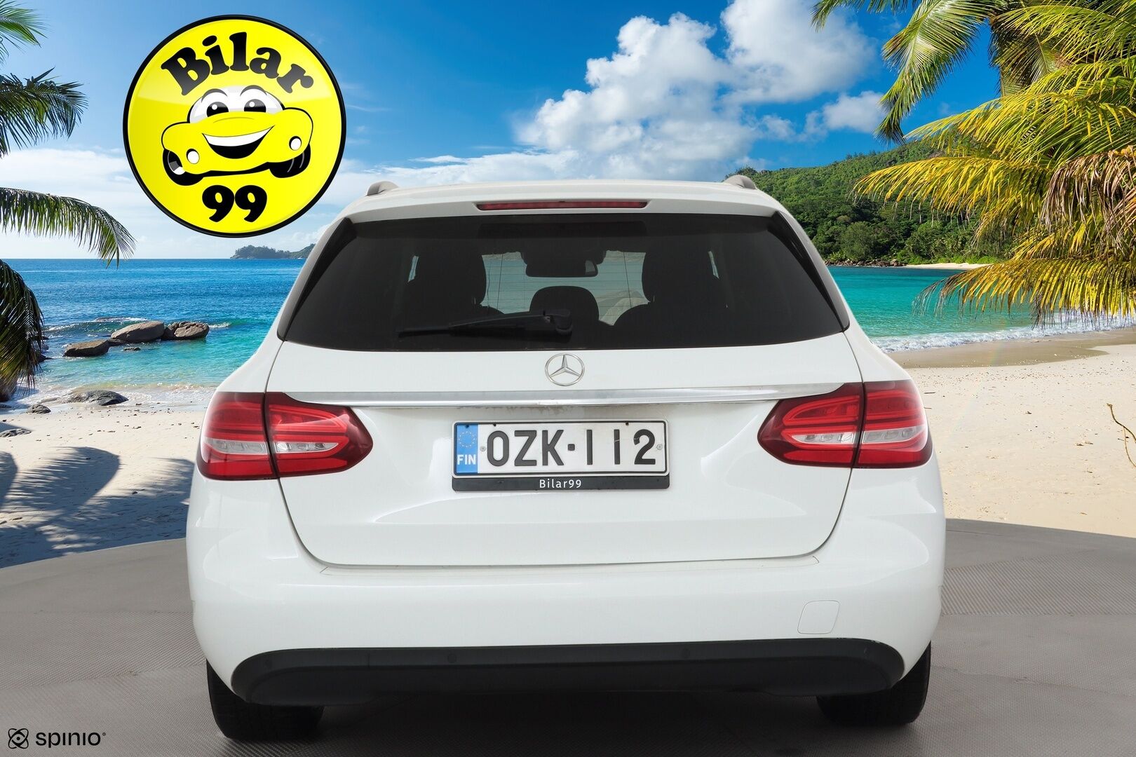 Mercedes-Benz C 2018 200 d T A * Distronic+ / Sporttipenkit / Navi / LED / Sähköluukku / Kaistavahti / Peruutustutkat! - Kahdet renkaat aluvanteilla / Juuri huollettu 