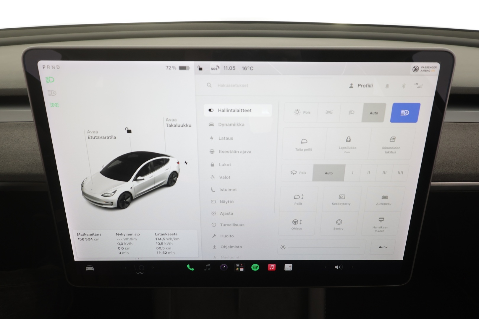Tesla Model 3 2021 Standard Range Plus - | ILP | ACC | Lasikatto | Matrix-LED | P.Kamera | Muistipenkki | Premium Speakers | Kaistavahti | Navi | Keyless | 2x Latauskaapelit | Kahdet renkaat |