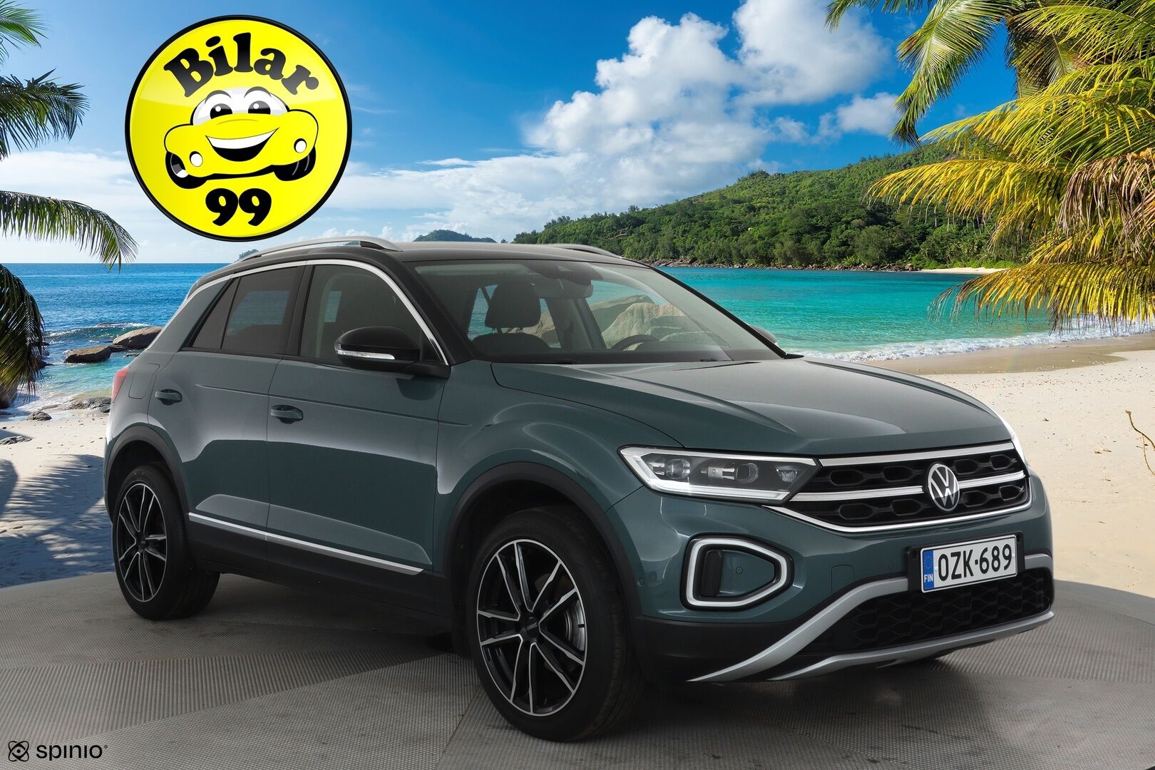 Volkswagen T-Roc 2022 Style Business 1,5 TSI EVO 110 kW DSG **Webasto / ACC / LED /  P.Kamera / Hierova Penkki / Navi / Kaistavahti** - 3,99 % KORKOTARJOUS TÄHÄN AUTOON 21.9. ASTI! - Suomi-auto / Kahdet Renkaat / Merkkihuollettu!