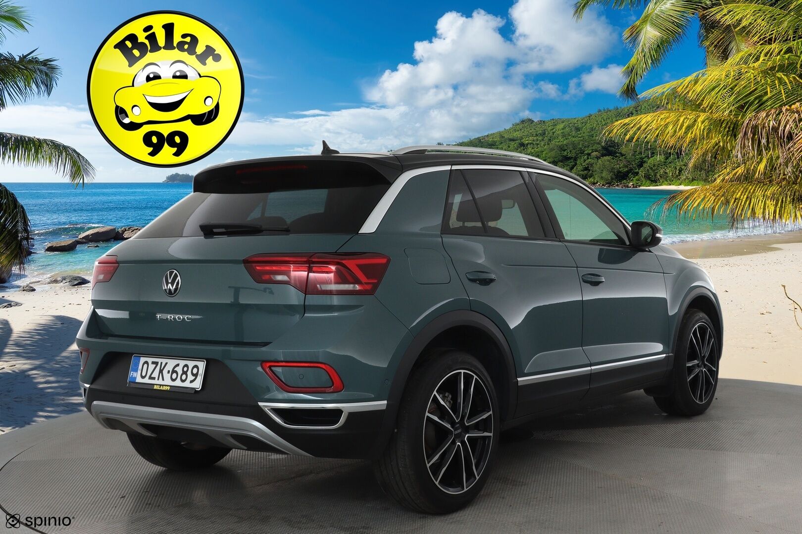 Volkswagen T-Roc 2022 Style Business 1,5 TSI EVO 110 kW DSG **Webasto / ACC / LED /  P.Kamera / Hierova Penkki / Navi / Kaistavahti** - 3,99 % KORKOTARJOUS TÄHÄN AUTOON 21.9. ASTI! - Suomi-auto / Kahdet Renkaat / Merkkihuollettu!
