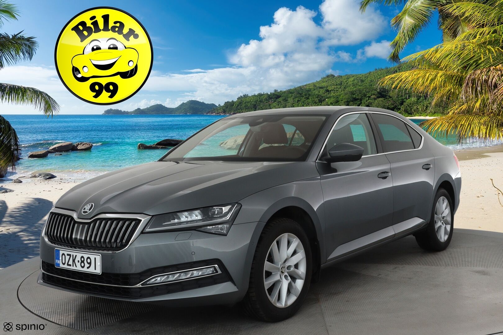 Skoda Superb 2022 1.5 TSI ACT Style DSG **Webasto / Adapt.Vakkari / Matrix-LED / P.Kamera / Muistipenkit / Canton / KeylessGO** - 1-om Suomi-auto / Kahdet Renkaat