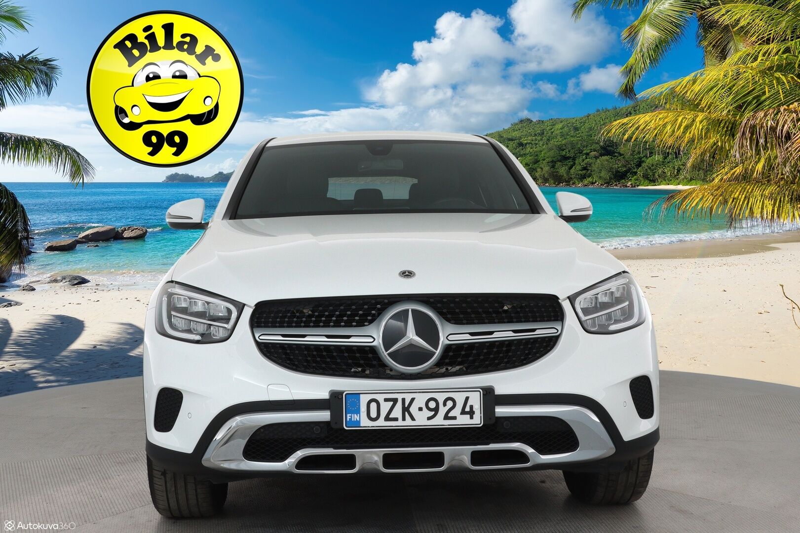 Mercedes-Benz GLC 2022 300 e 4MATIC A Business Coupé **Facelift / Distronic / Navi / Sporttipenkit / P.kamera / Koukku** - 3,99 % KORKOTARJOUS TÄHÄN AUTOON - Akku kuntotarkastettu / Suomi-auto / Kahdet renkaat
