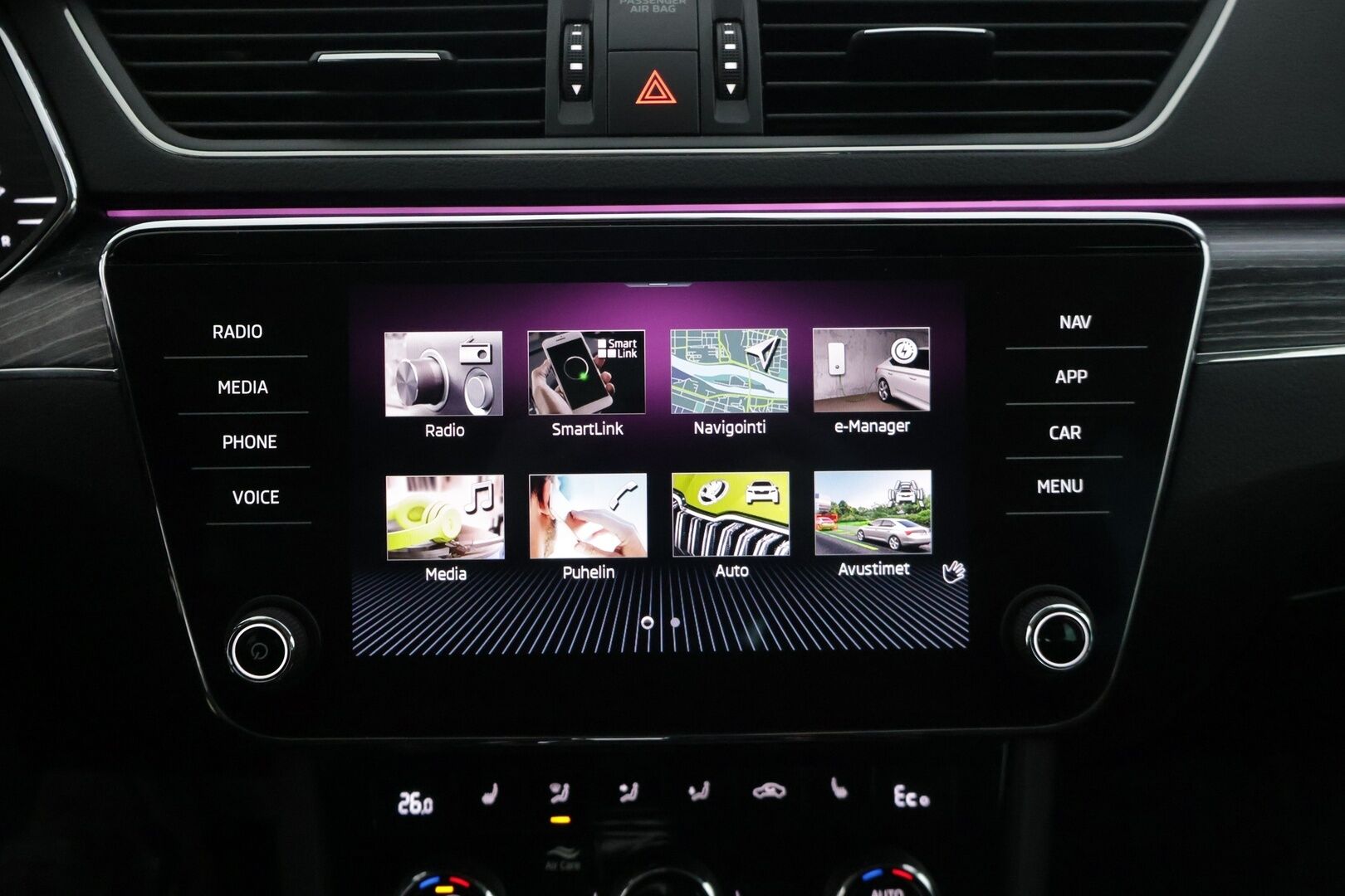 Skoda Superb 2020 1,4 TSI PHEV Style iV DSG Autom. * ACC / Webasto / P-Kamera / Smartlink / Keyless * - Suomi-auto kattavalla huoltohistorialla / Akun kunto tarkistettu SoH 90,8%