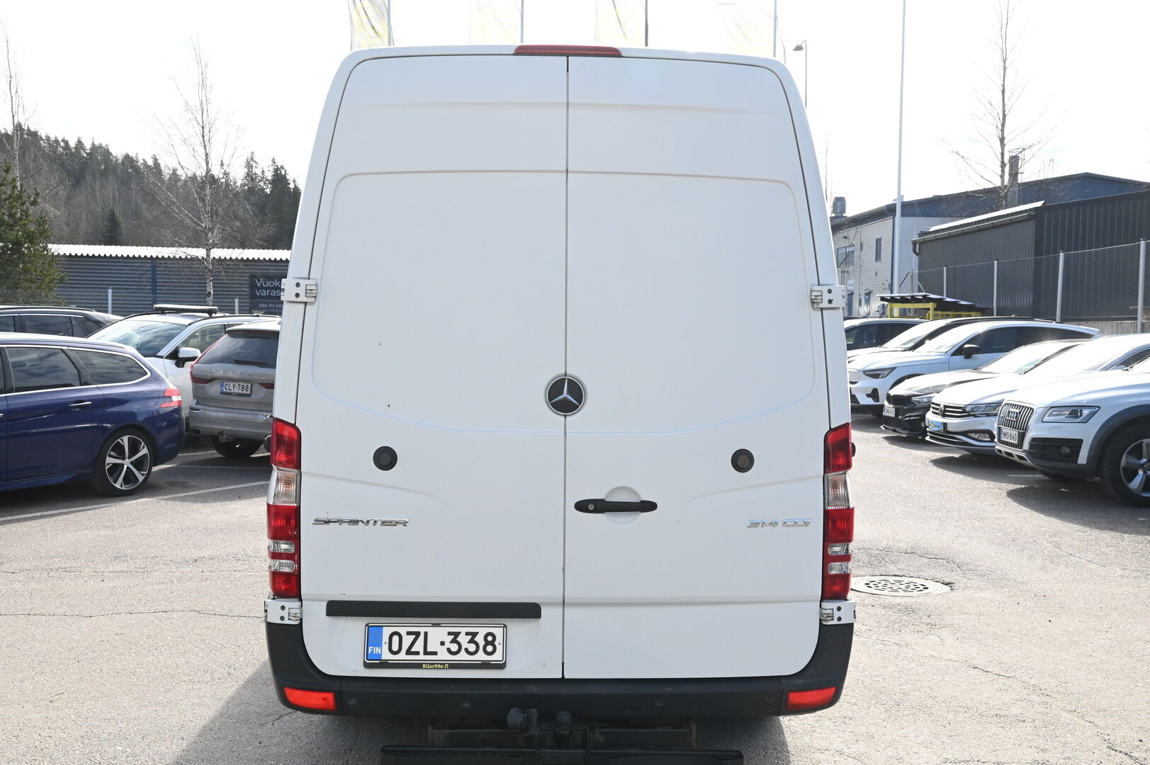 Mercedes-Benz Sprinter 2018 314CDI RWD-3,55/43AL pitkä A3 A*Kevyt KA / Bluetooth / Vetokoukku / vakionopeudensäädin / P-tutka* - 2x Renkaat / Pariovet - HULLUT AVAJAISHULINAT KORKOTARJOUS 3,29 %