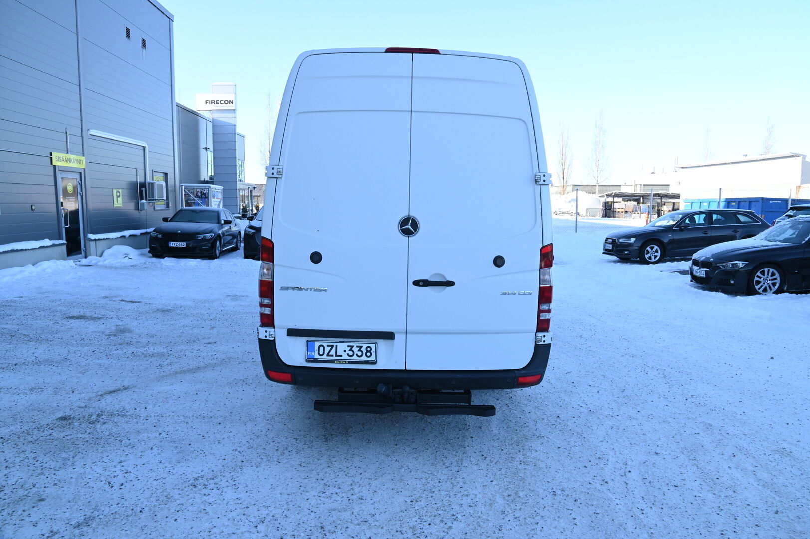 Mercedes-Benz Sprinter 2018 314CDI RWD-3,55/43AL pitkä A3 A*Kevyt KA / Bluetooth / Vetokoukku / vakionopeudensäädin / P-tutka* - 2x Renkaat / Pariovet - HULLUT AVAJAISHULINAT KORKOTARJOUS 3,29 %
