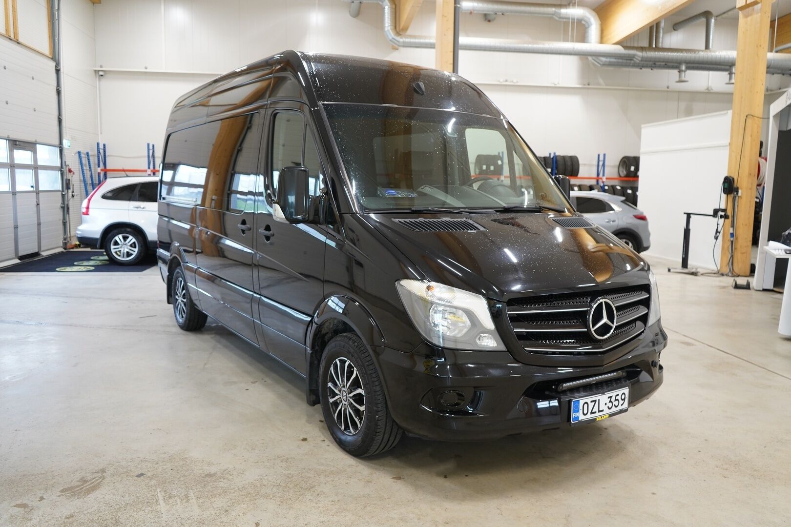 Mercedes-Benz Sprinter 2016 316CDI-3,55/37K keskipitkä A2 BE - Vakkari | EBER | Jatko-ohjaamo 2+3 | Kamera | Osanahat | Hifit + Subi | Säntilliset huollot