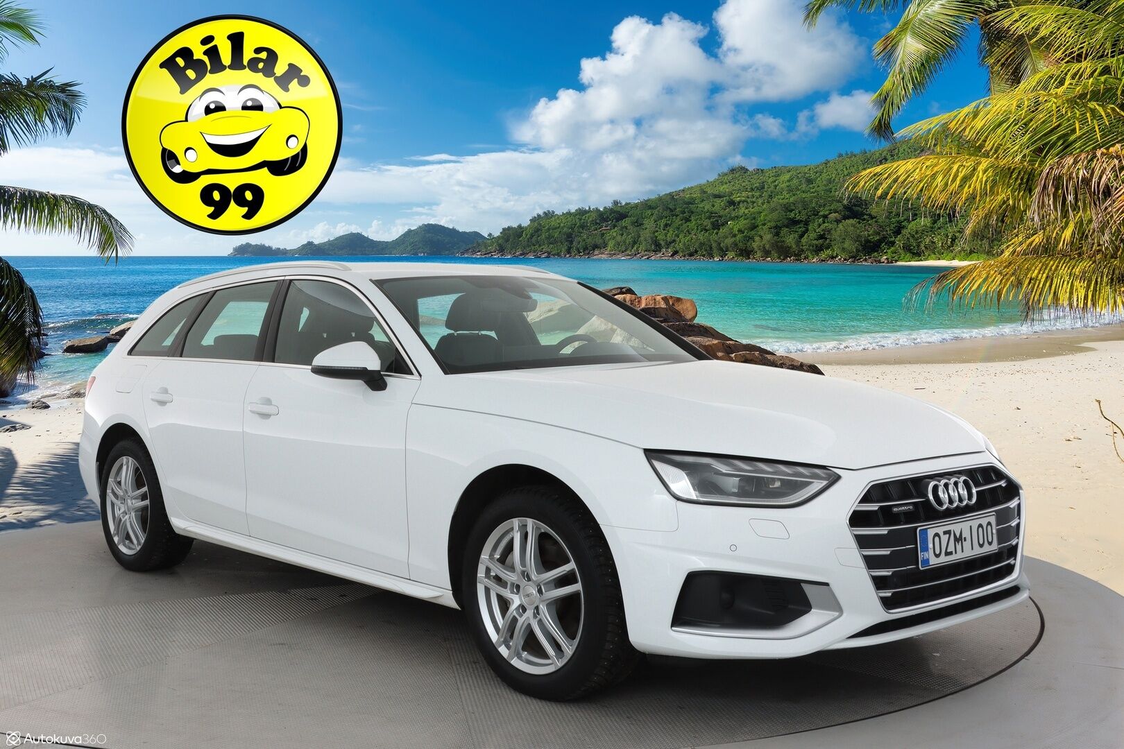 Audi A4 2022 Avant Business Advanced 40 TFSI 150 kW MHEV quattro S tronic ** Pa-lisälämmitin / Koukku / Facelift / P.kamera - 1 omisteinen / Sporttiset puolinahat / Apple&Android 