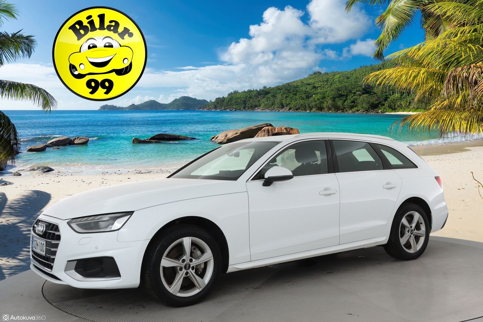 Audi A4 2022 Avant Business Advanced 40 TFSI 150 kW MHEV quattro S tronic ** Pa-lisälämmitin / Koukku / Facelift / P.kamera - 1 omisteinen / Sporttiset puolinahat / Apple&Android 