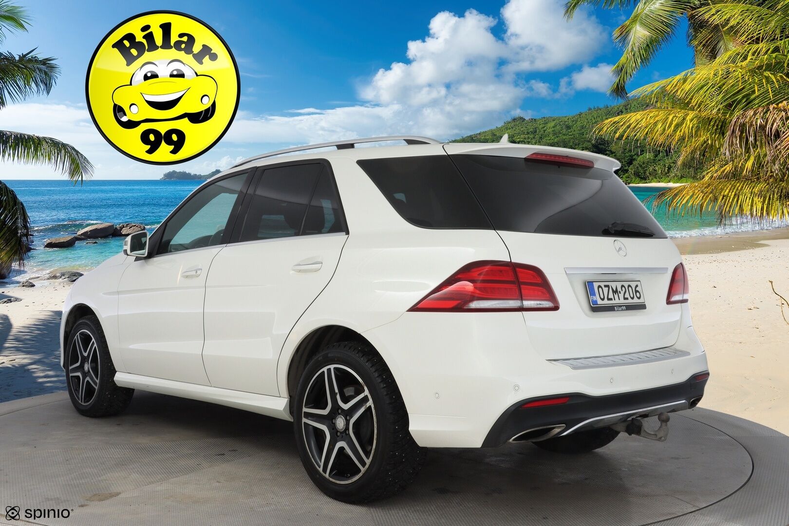 MERCEDES-BENZ GLE 2016 500e 4Matic AMG - YritysOutlet - Myydään vain yrityksille - Super-varusteet / Kahdet renkaat / AMG